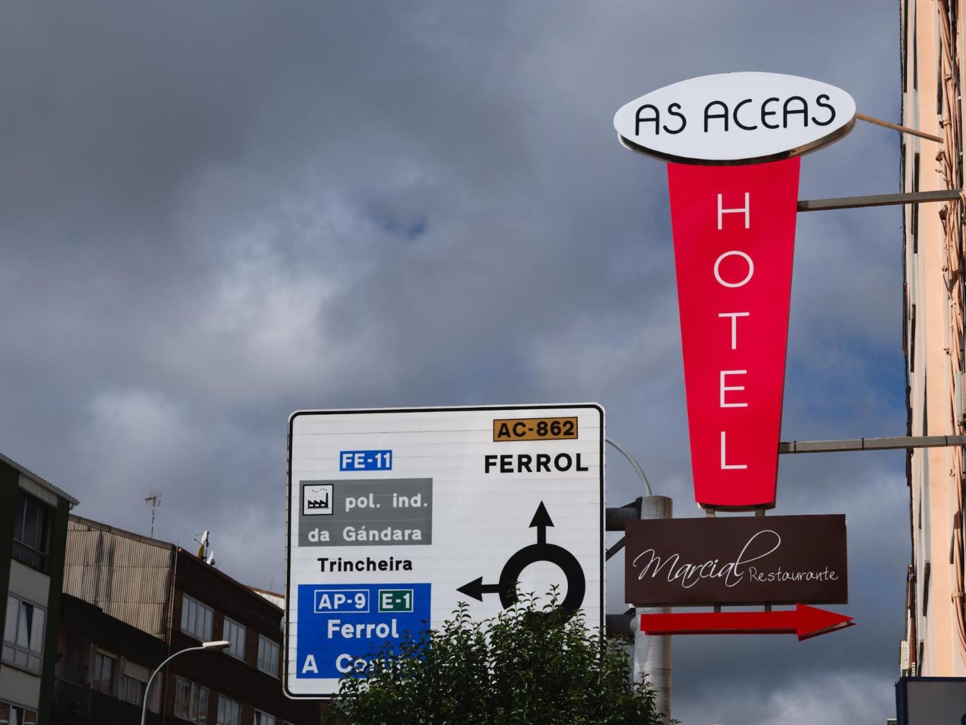 Hotel As Aceas Narón Екстериор снимка